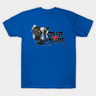 Street Cat Fighter Chun Li T-Shirt